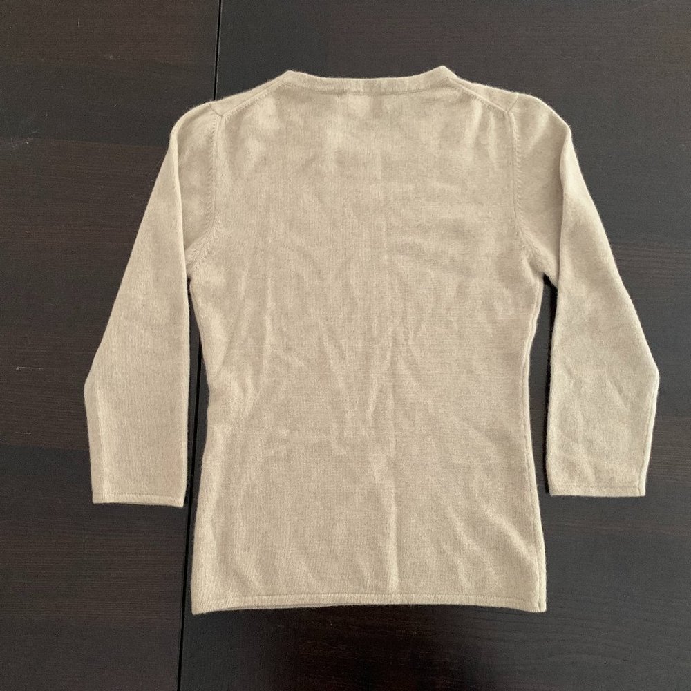 Language 100% Cashmere Long Sleeved Shirt - Picture 2 of 4